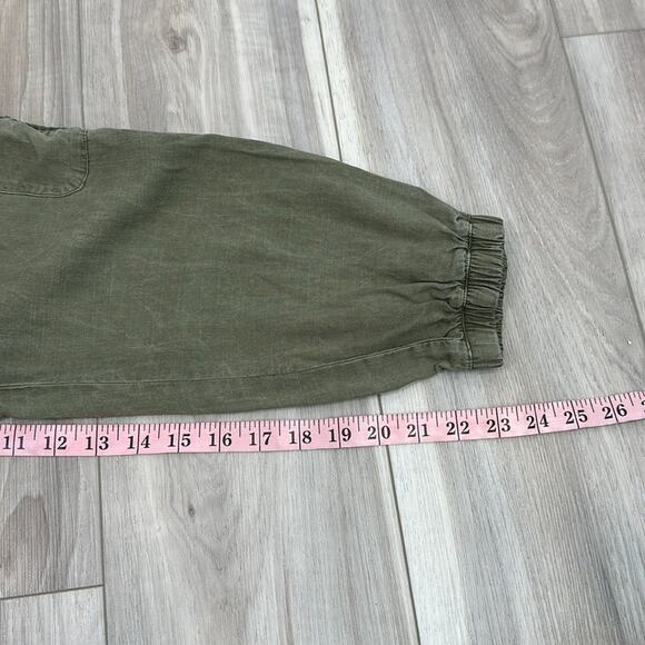 Cloth & Stone olive green chambray jogger pants size small - Picture 9 of 9